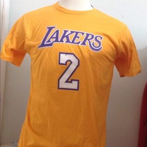 Adidas Lakers new  Lonzo Ball  men's large tee